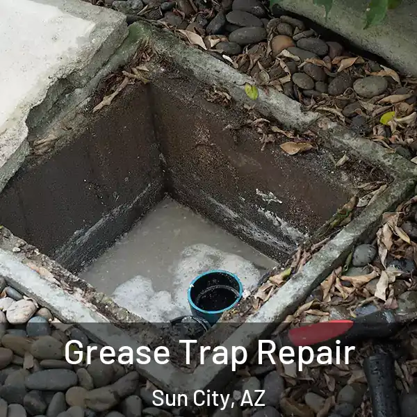  Grease Trap Repair Sun City, AZ