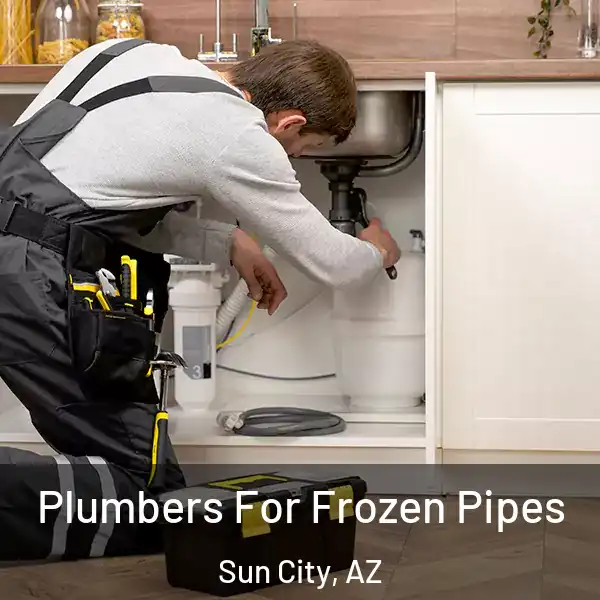  Plumbers For Frozen Pipes Sun City, AZ