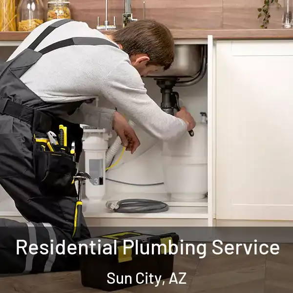  Residential Plumbing Service Sun City, AZ
