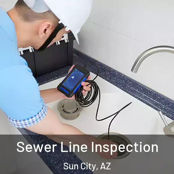  Sewer Line Inspection Sun City, AZ