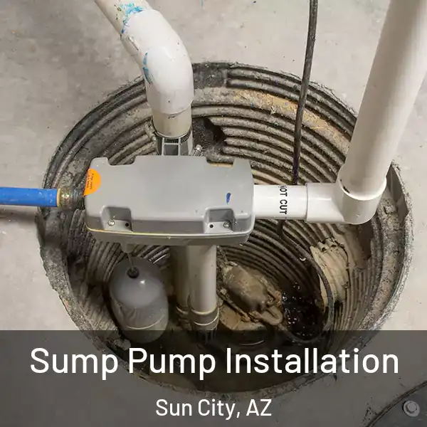  Sump Pump Installation Sun City, AZ
