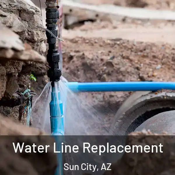  Water Line Replacement Sun City, AZ