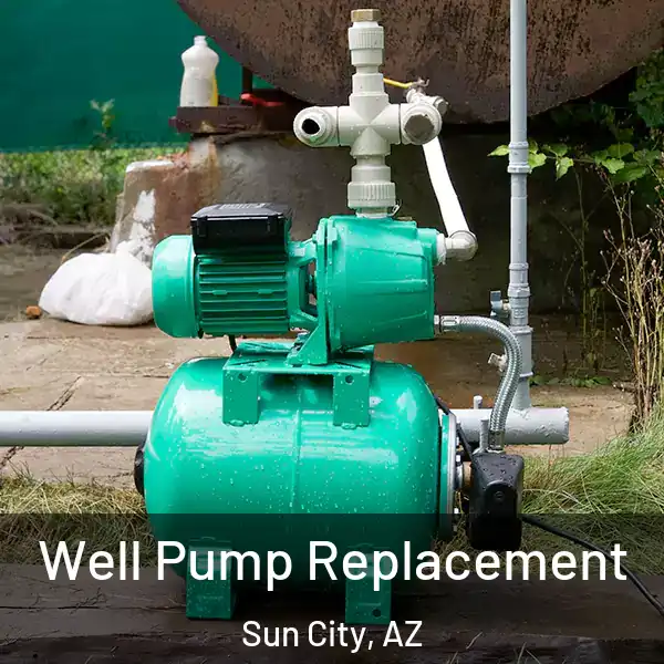 Well Pump Replacement Sun City, AZ